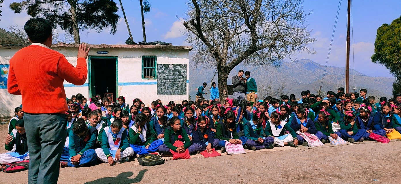  SCHOLARSHIP DISTRIBUTION AT GOVT. INTER COLLEGE MUNNAKHAL, TEHRI GARHWAL