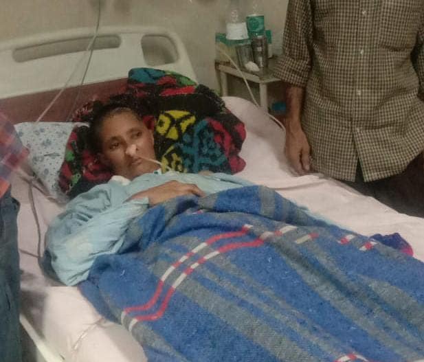 After A Brain Hemorrhage, Prabha Devi Ji Has Been Admitted To P.G.I Hospital In Chandigarh, Seeking Help For Her Treatment